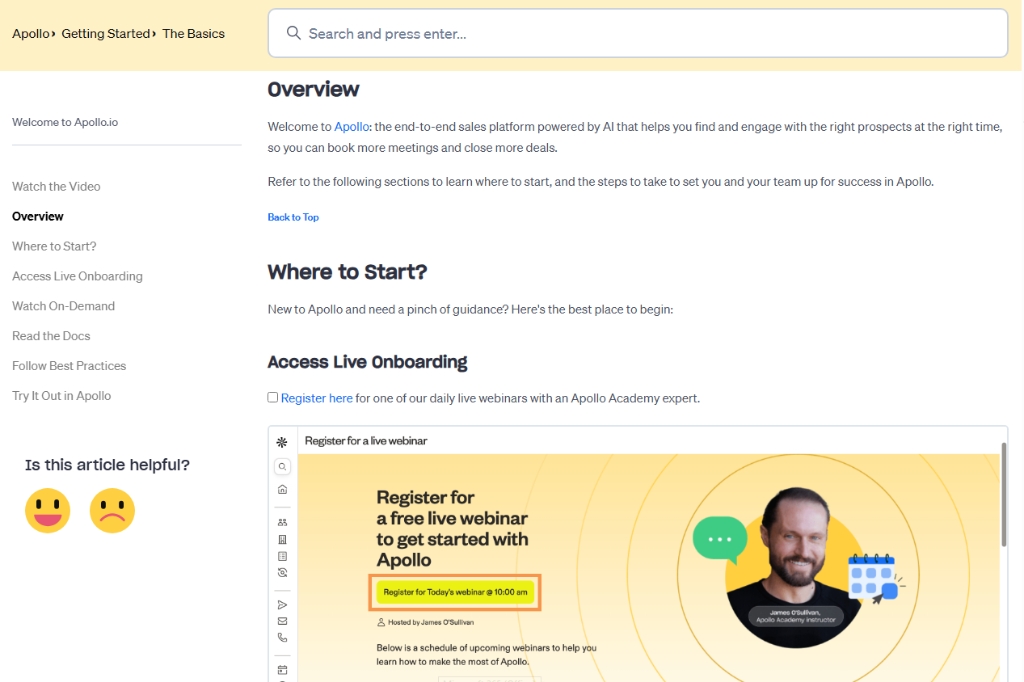 Screenshot of Apollo.io – AI Tool