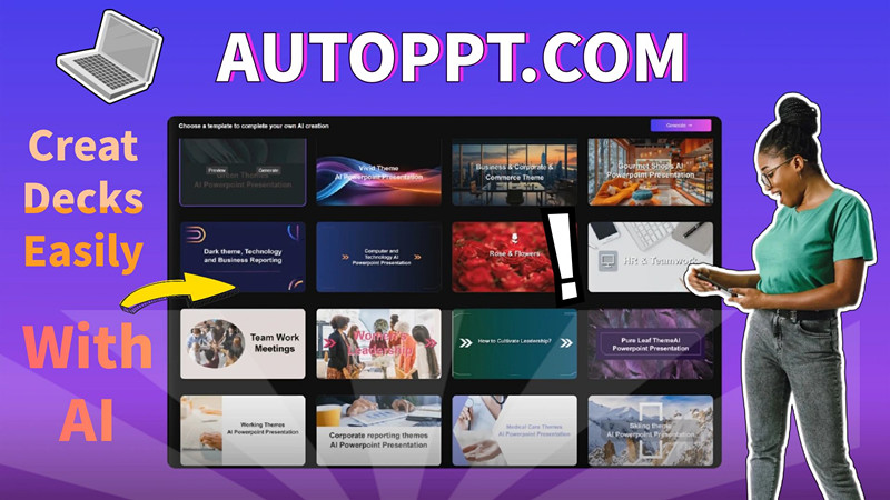Screenshot of Autoppt – AI Tool