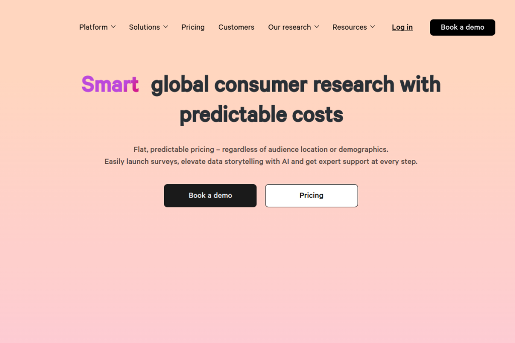 Screenshot of Attest – AI Tool