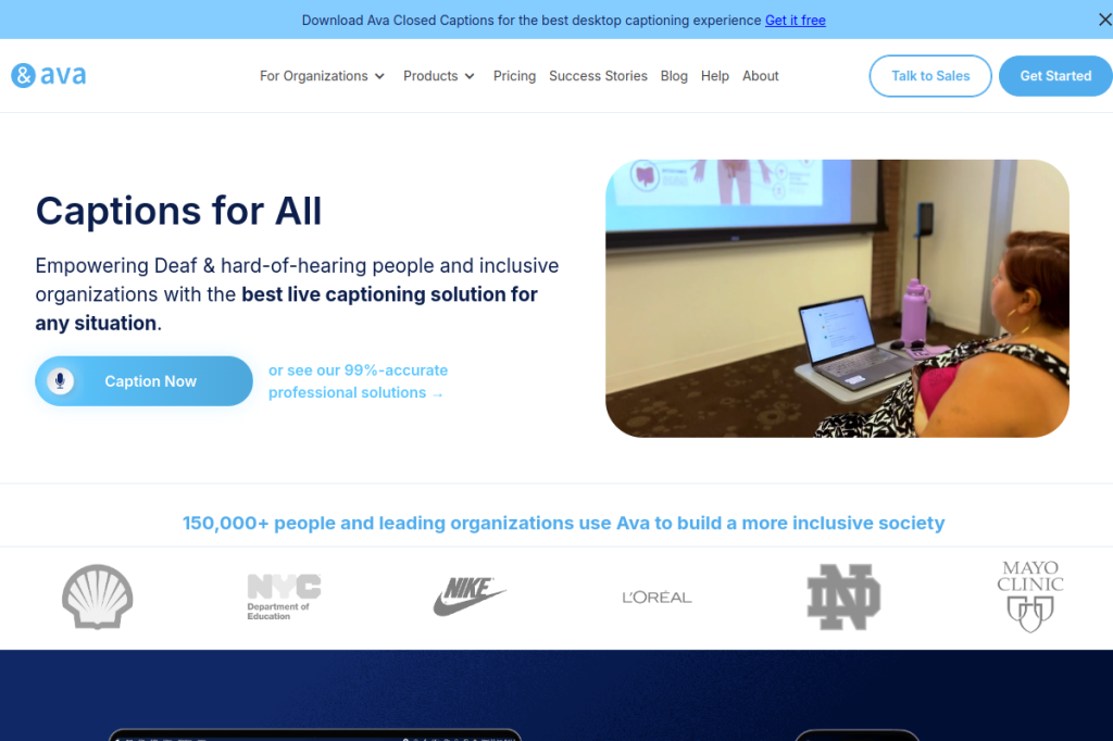 Screenshot of Ava – AI Tool
