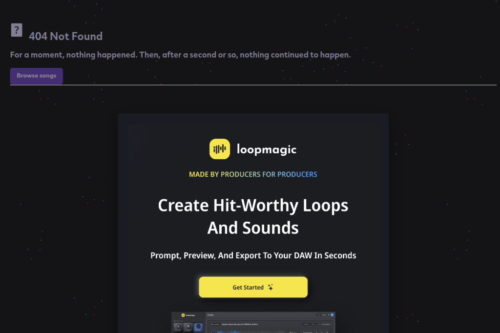 Screenshot of Boomy Meme Generator – AI Tool