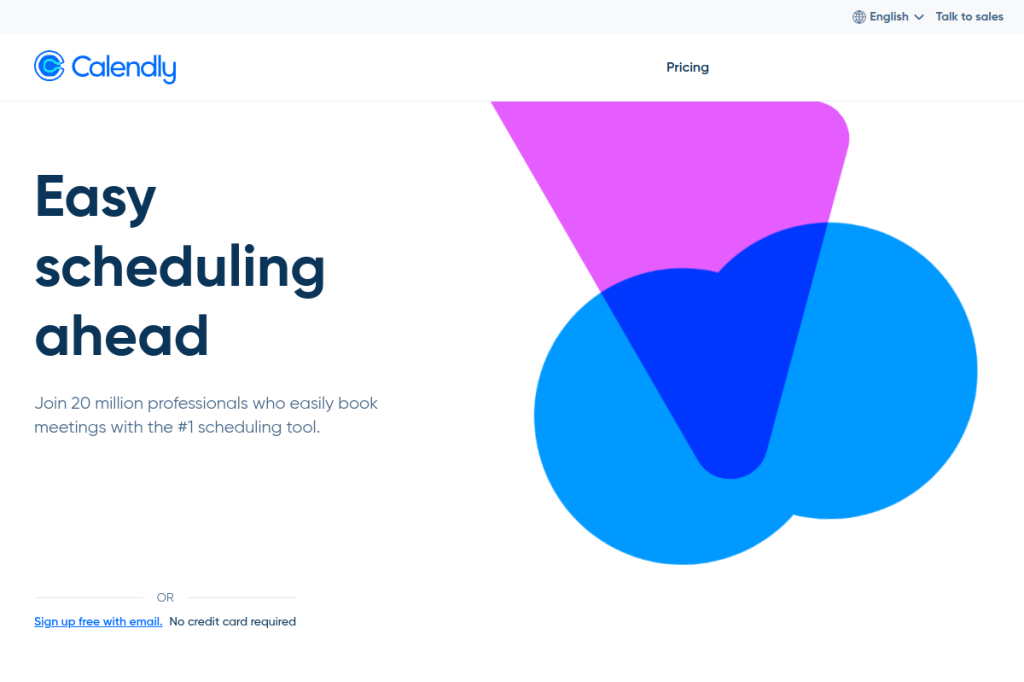 Screenshot of Calendly – AI Tool