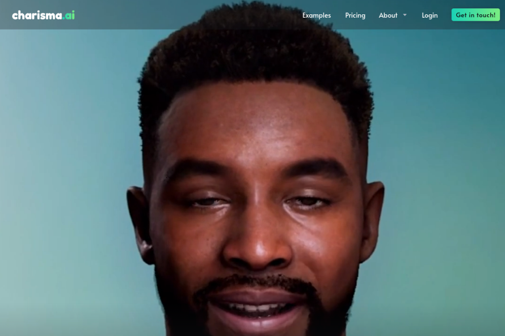 Screenshot of Charisma AI – AI Tool
