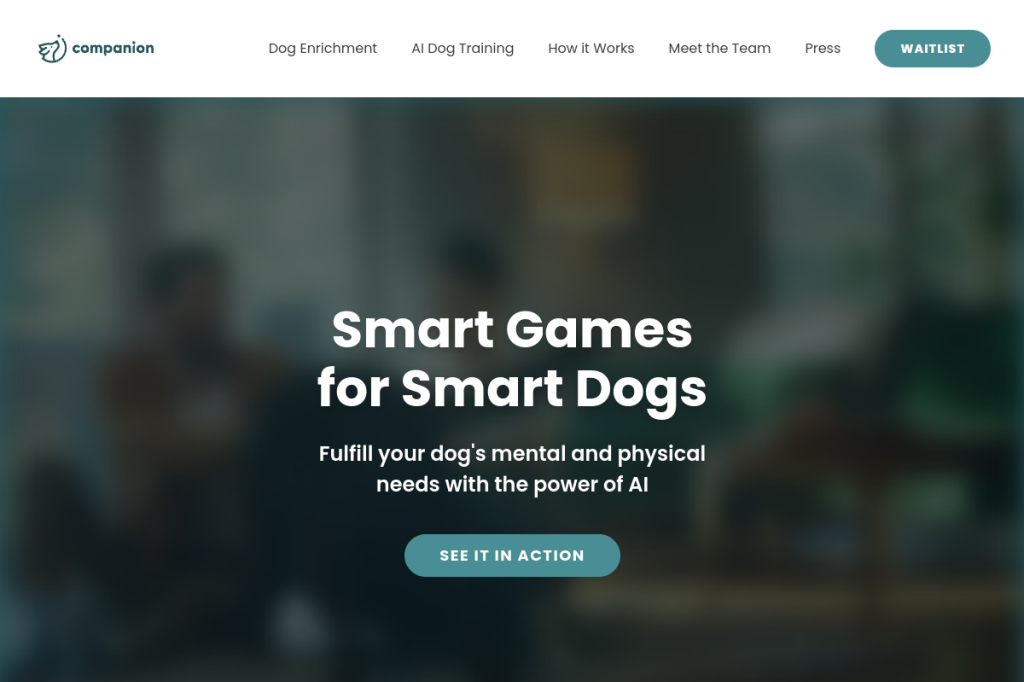 Screenshot of Companion – AI Tool