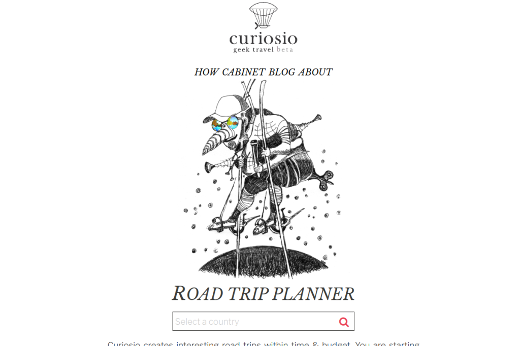 Screenshot of Curiosio – AI Tool