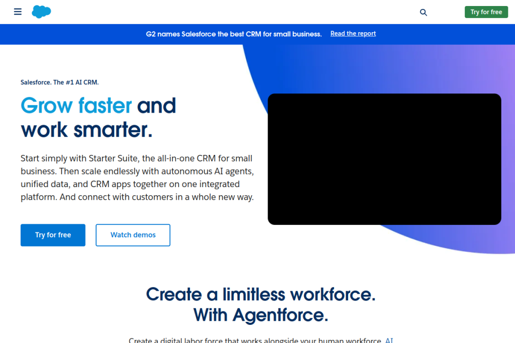 Screenshot of Desk.com (Salesforce) – AI Tool