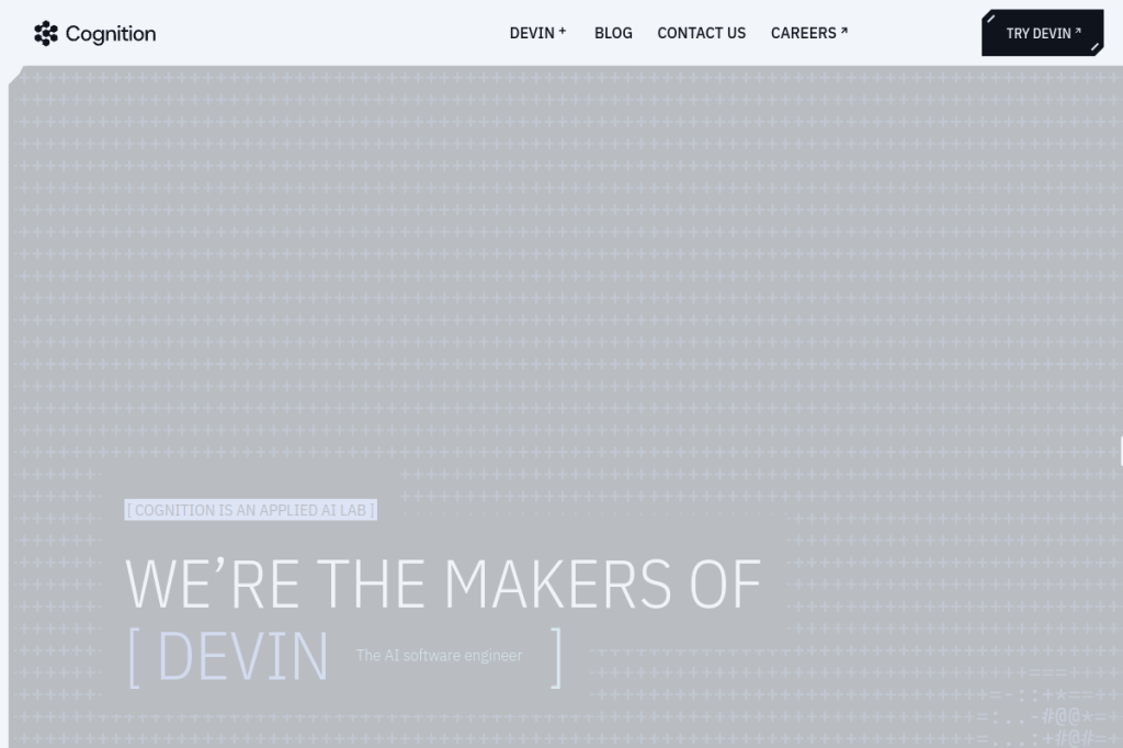 Screenshot of Devin AI – AI Tool
