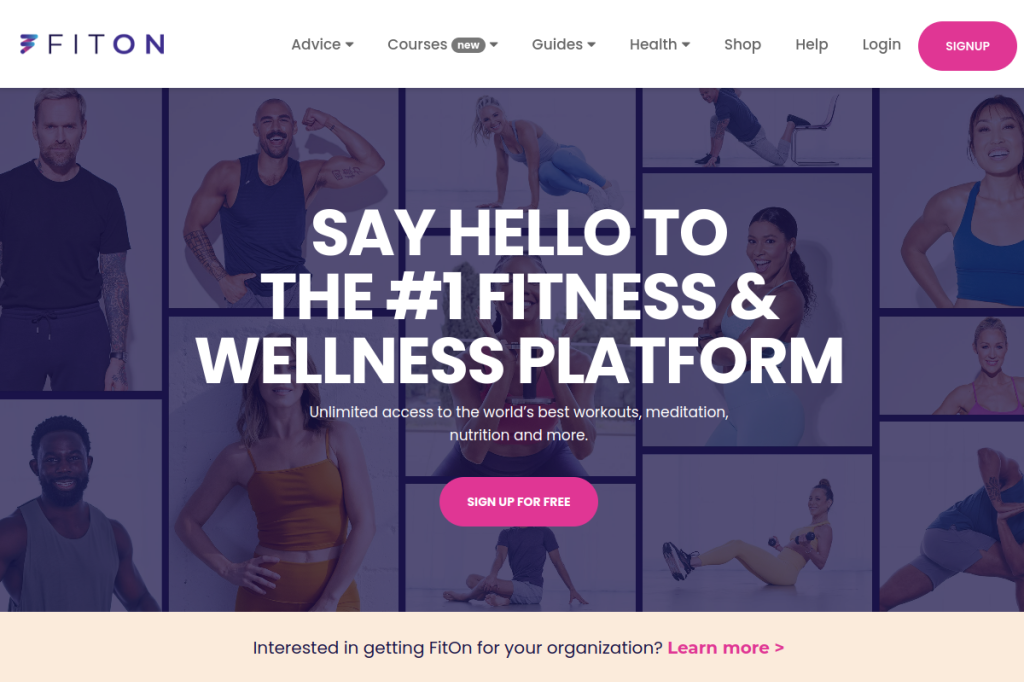 Screenshot of FitOn – AI Tool