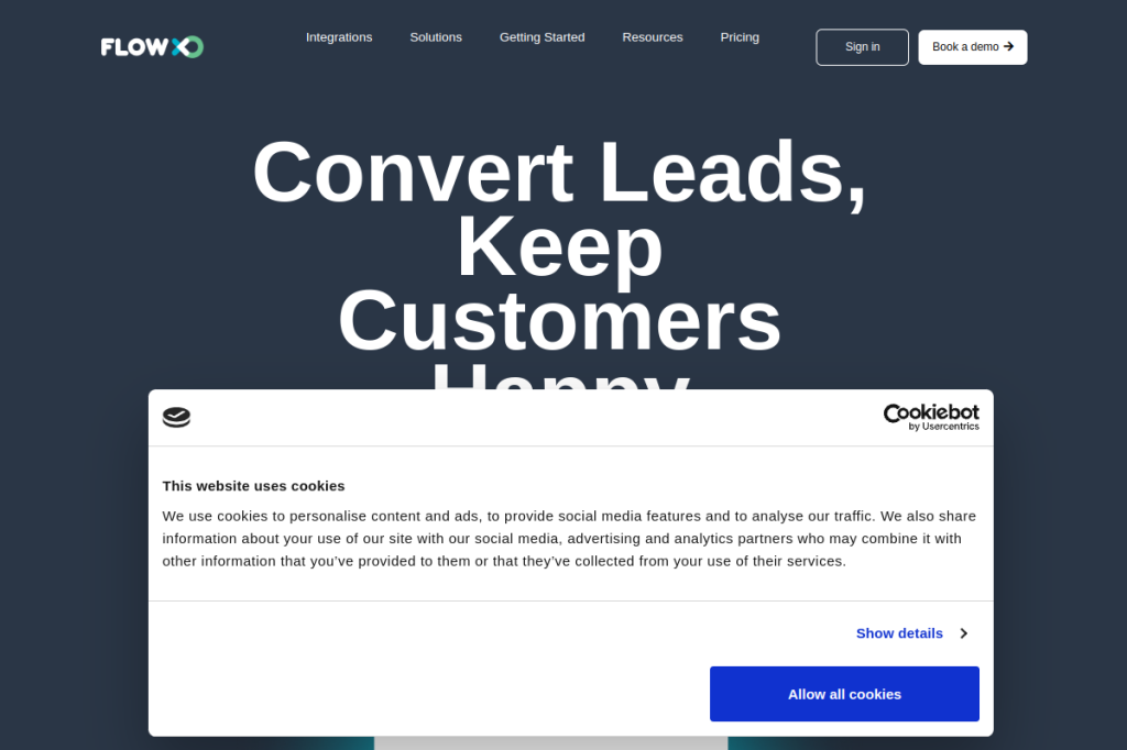 Screenshot of Flow XO – AI Tool