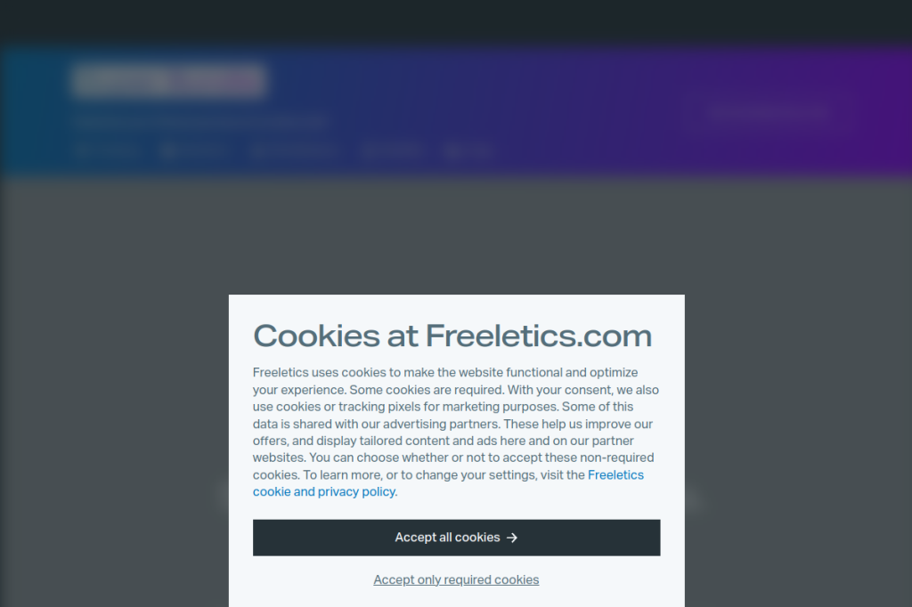 Screenshot of Freeletics – AI Tool