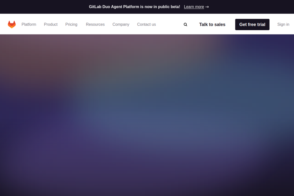 Screenshot of GitLab – AI Tool