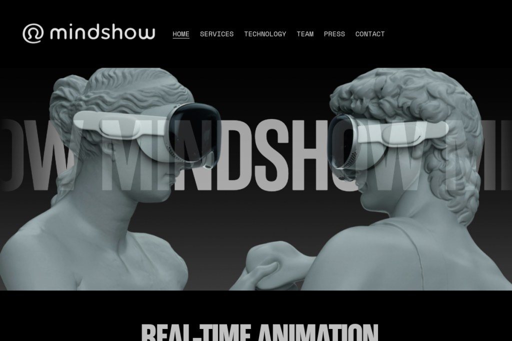 Screenshot of Mindshow – AI Tool