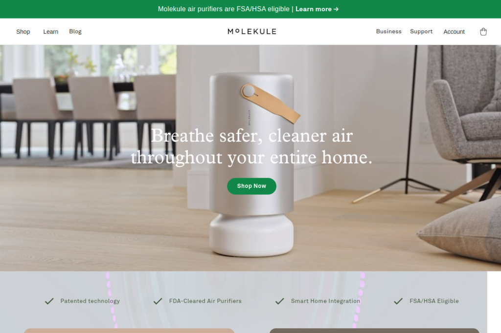 Screenshot of Molekule – AI Tool