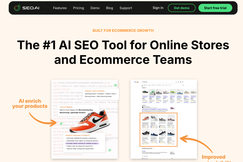 Screenshot of SEO.ai – AI Tool