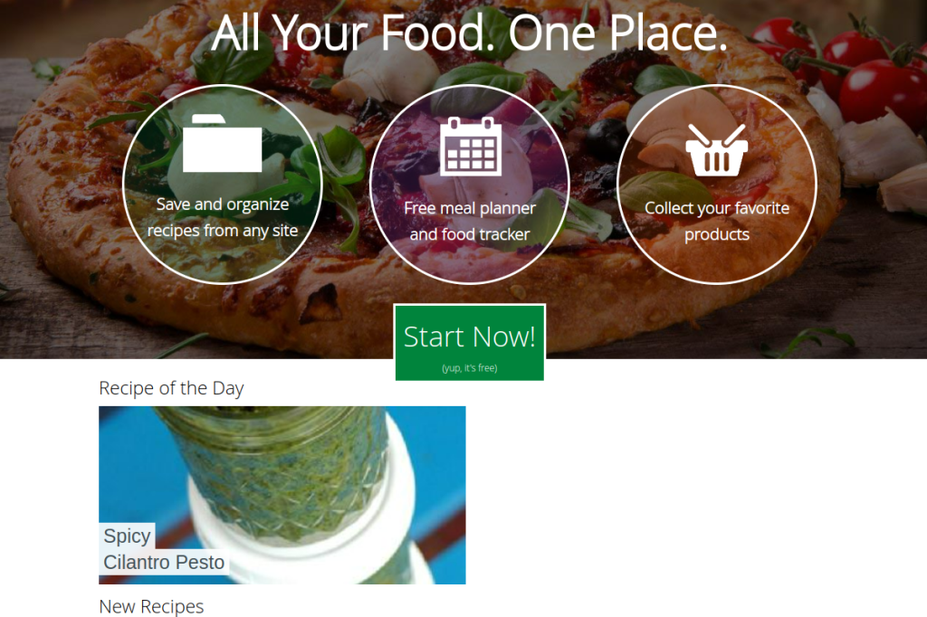 Screenshot of Spoonacular – AI Tool
