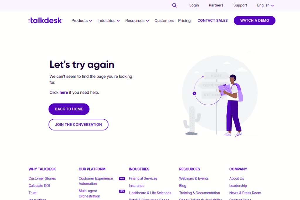 Screenshot of Talkdesk AI – AI Tool