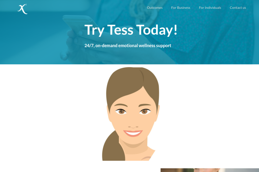 Screenshot of Tess – AI Tool