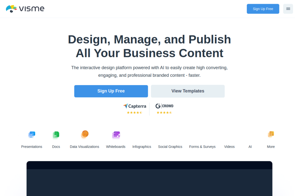 Screenshot of Visily – AI Tool