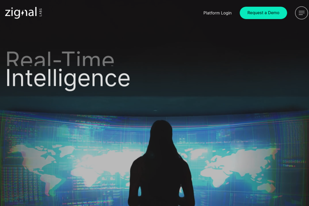 Screenshot of Zignal Labs – AI Tool