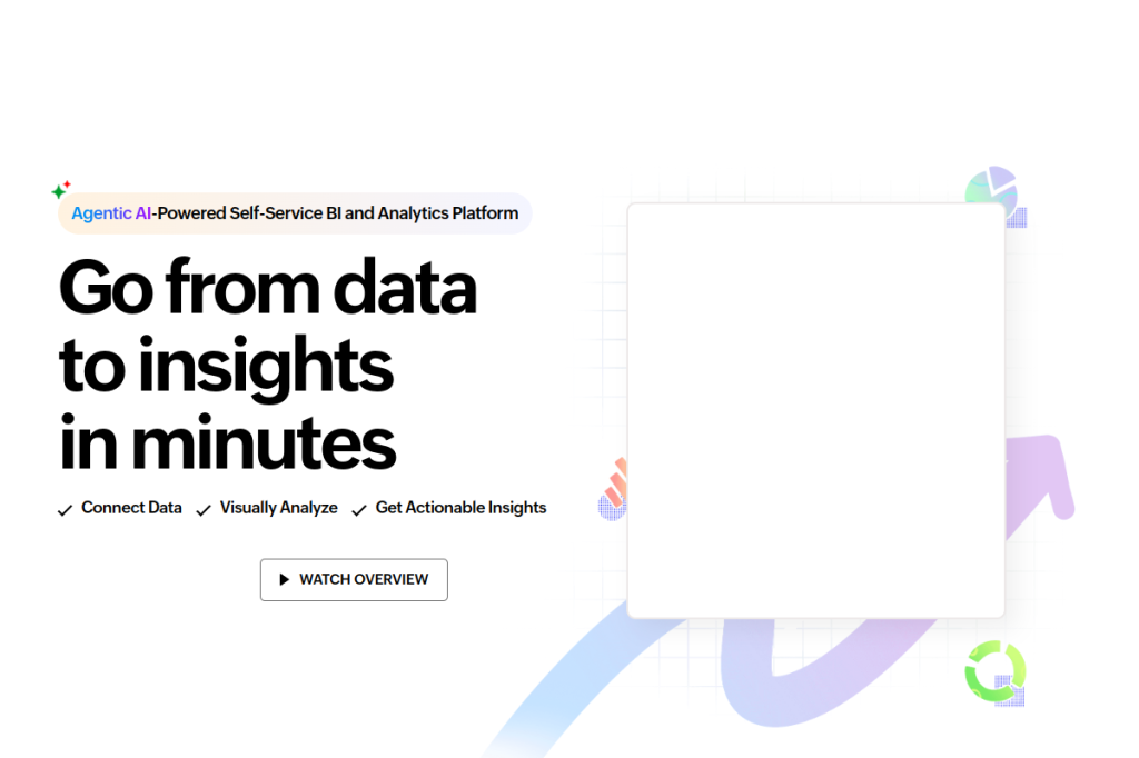 Screenshot of Zoho Analytics – AI Tool